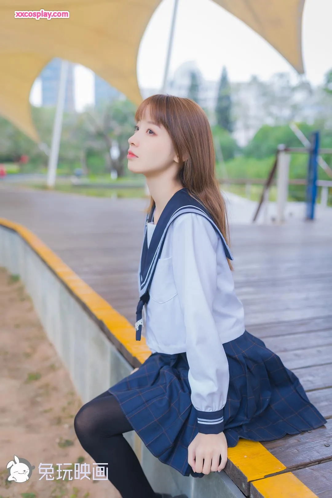 Zumu Zi: Bunny Play - Fresh JK Schoolgirl